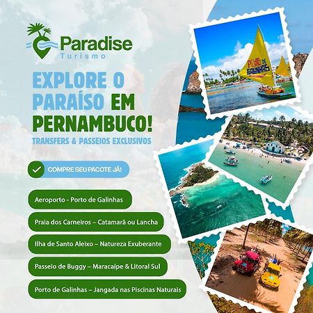 Flat Praia Dos Carneiros Eco Resort 26 Tamandaré Exterior foto